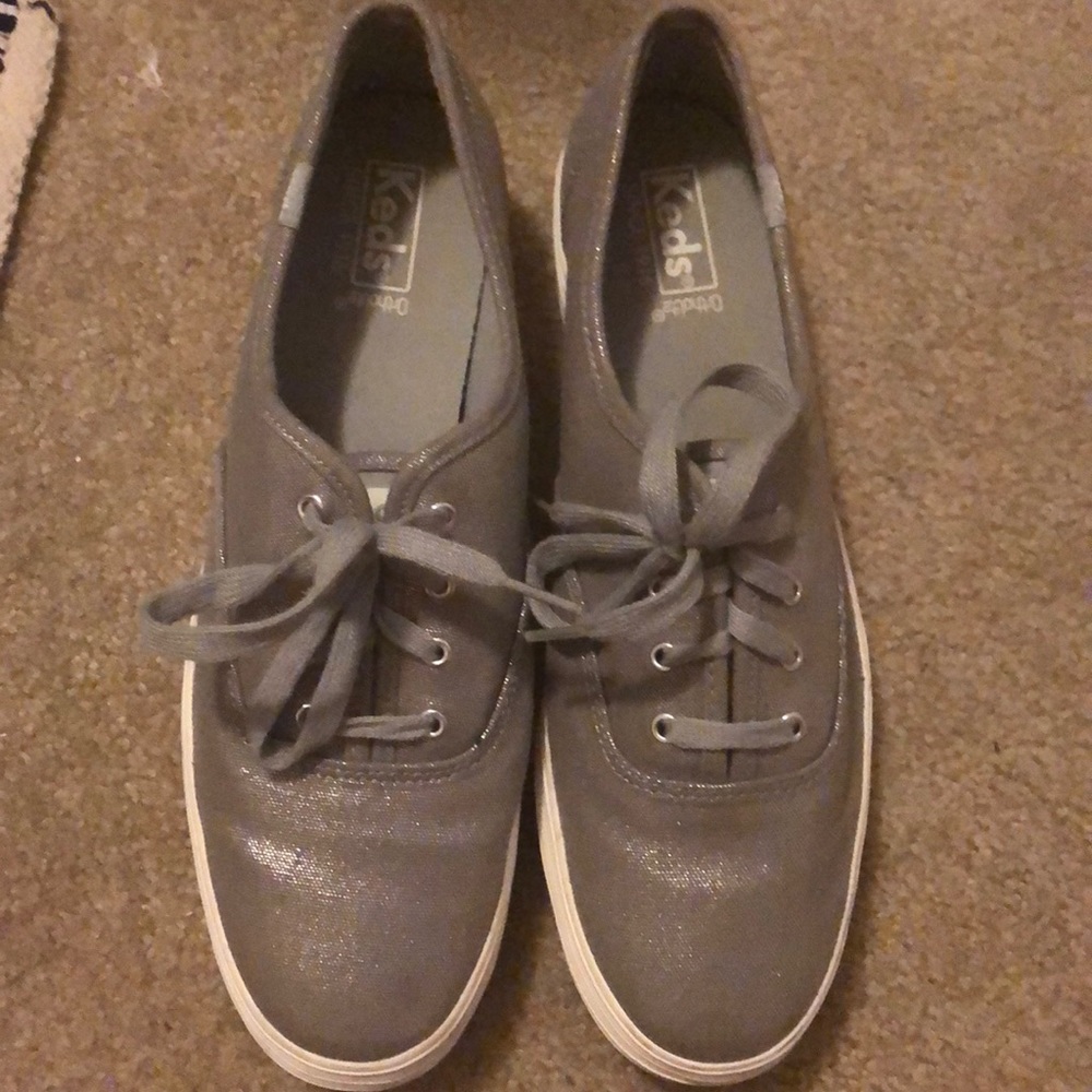 Metallic keds sneakers